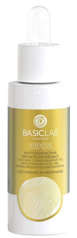 BasicLab Esteticus Serum regenerujące z witaminą C 10% i koenzymem Q10 0,5%