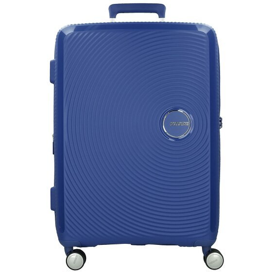 American Tourister Soundbox 4 kółka Walizka 77 cm z plisą rozprężną midnight navy