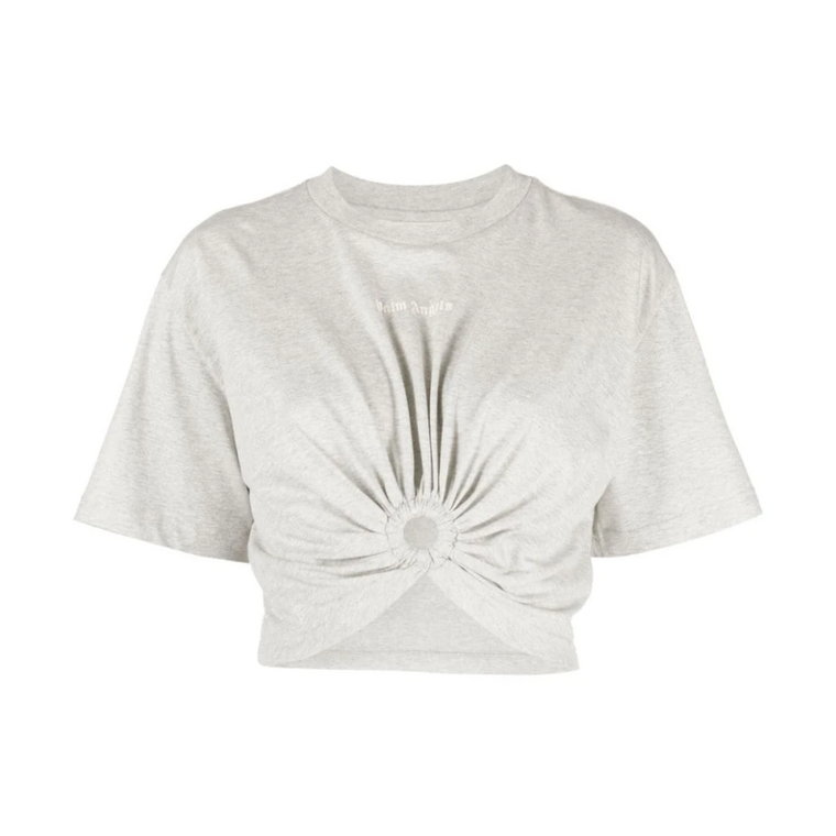 Melange Grey Classic Logo Ring Tee Palm Angels