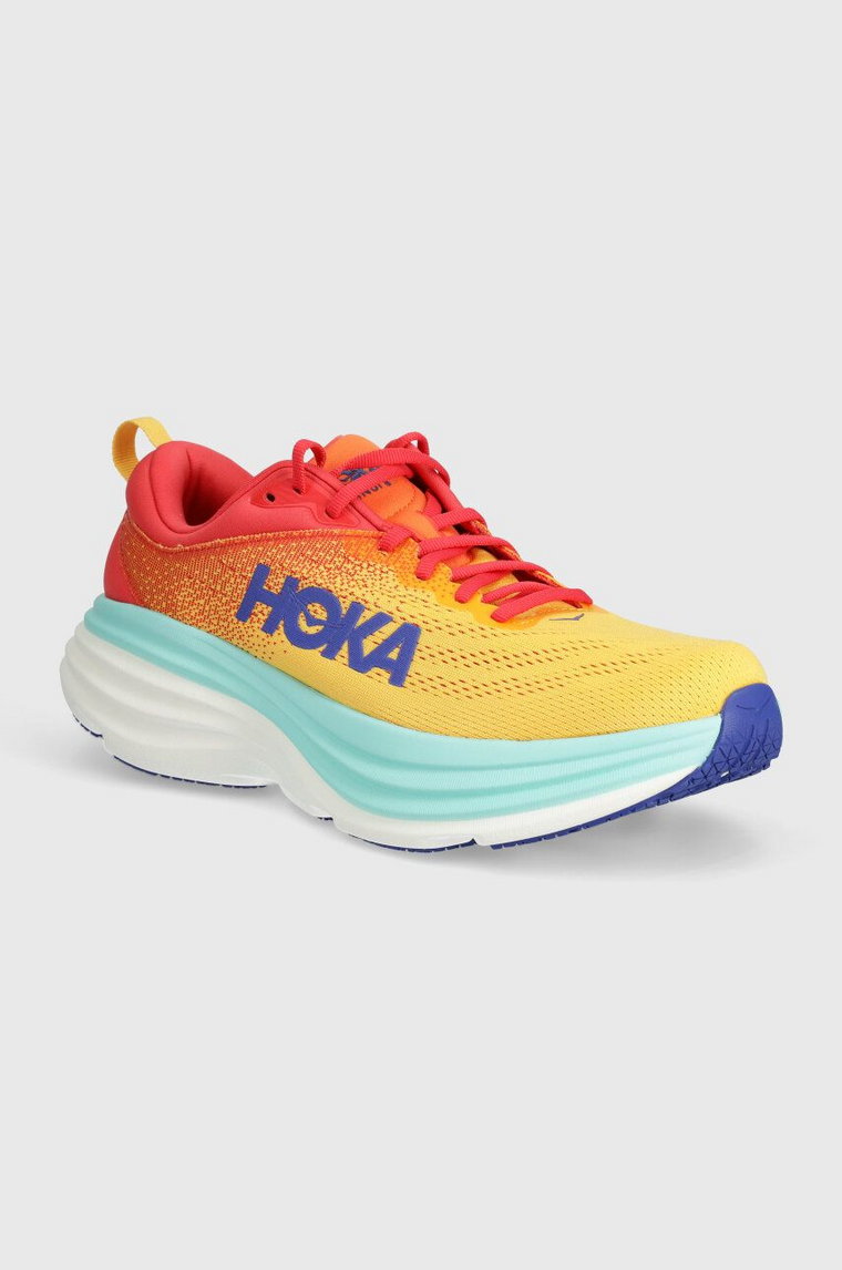 Hoka One One buty do biegania Bondi 8 kolor pomarańczowy 1127952