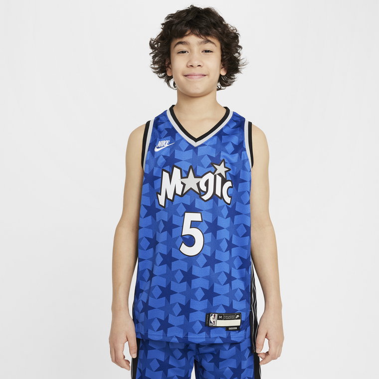 Koszulka dla dużych dzieci (chłopców) Nike Dri-FIT NBA Swingman Paolo Banchero Orlando Magic - Niebieski