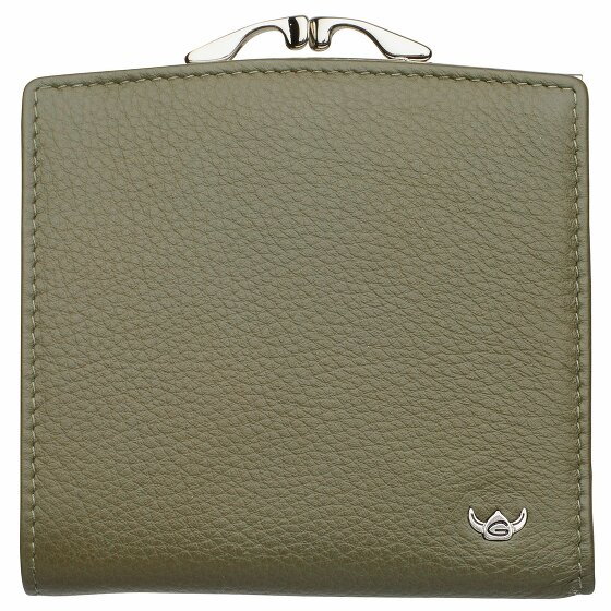 Golden Head Madrid Wallet RFID Leather 10 cm oliv