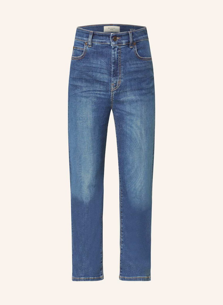 Weekend Max Mara Jeansy Straight Cesy blau