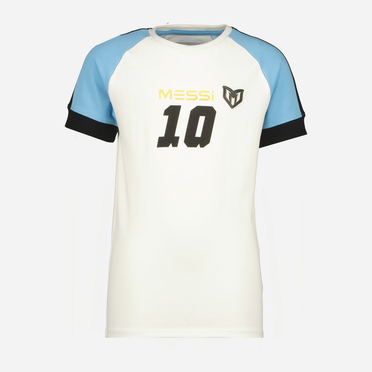 Koszulka dziecięca Messi C108KBN30001 158-164 cm 001-True white (8720834088259). T-shirty, koszulki chłopięce