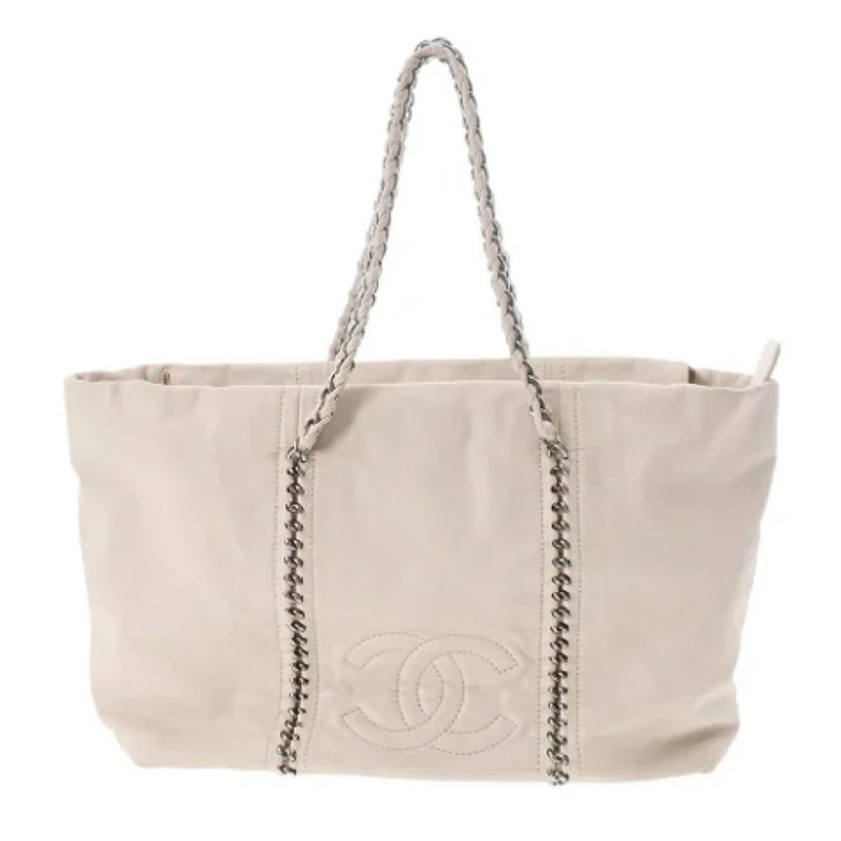 Pre-owned Leather totes Chanel Vintage