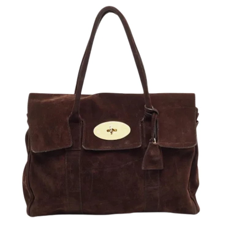 Pre-owned Suede handbags Mulberry Pre-owned