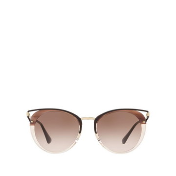 Prada Prada PR 66TSF striped brown female sunglasses