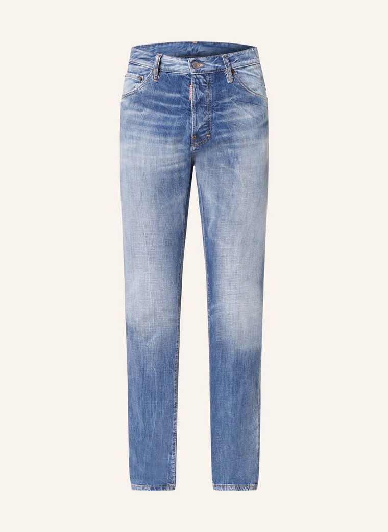 dsquared2 Jeansy Extra Slim Fit blau