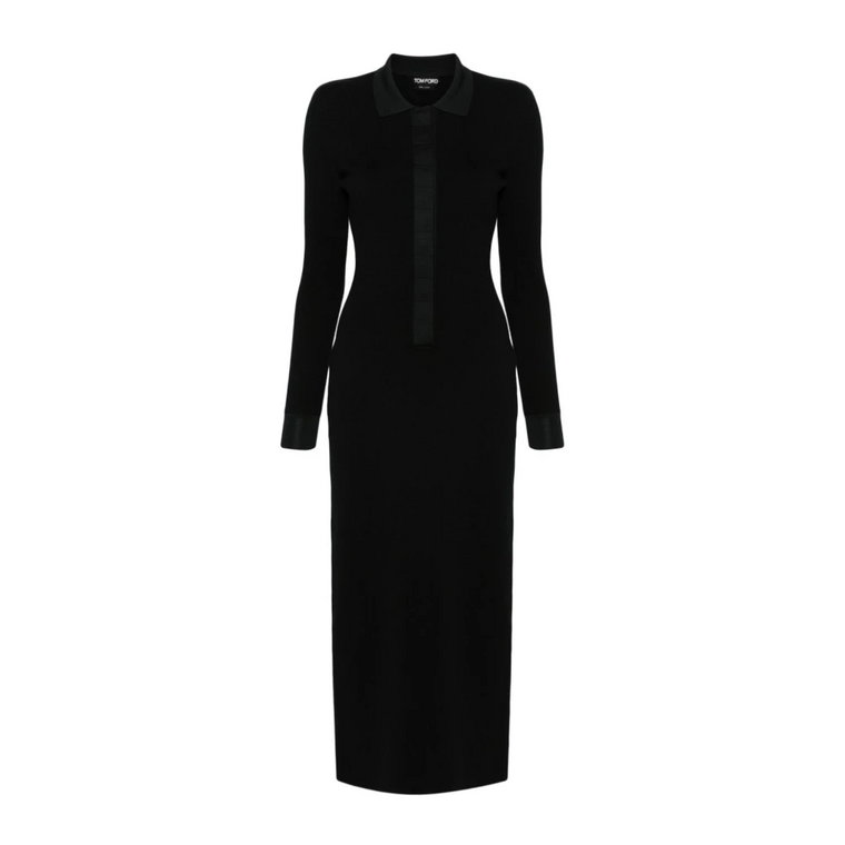 Czarna sukienka dla kobiet Tom Ford