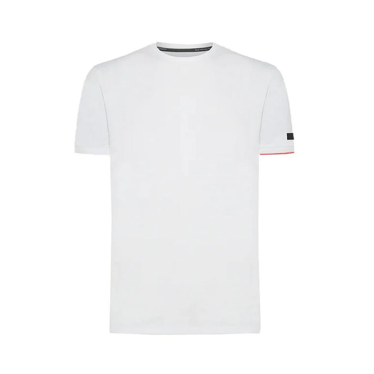 Biała elastyczna koszulka Pique RRD