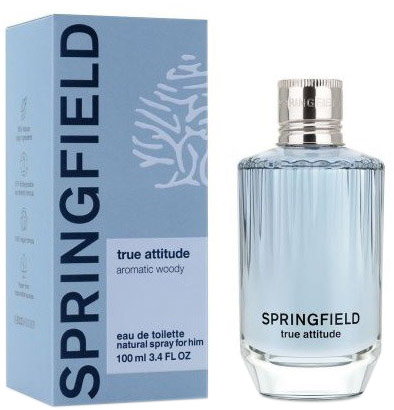 Woda toaletowa męska Springfield Attitude True 100 ml (8411061020067). Perfumy męskie