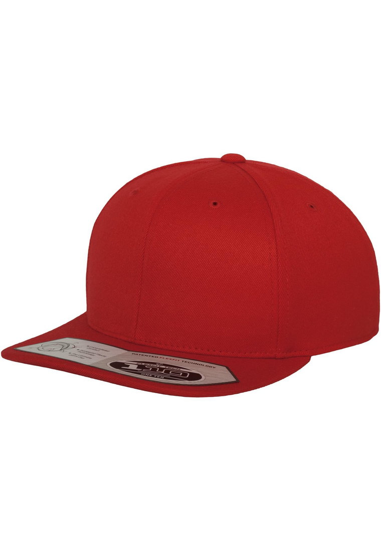 Czapka Z Daszkiem  Snapback Czerwona Flexfit 110 Fitted