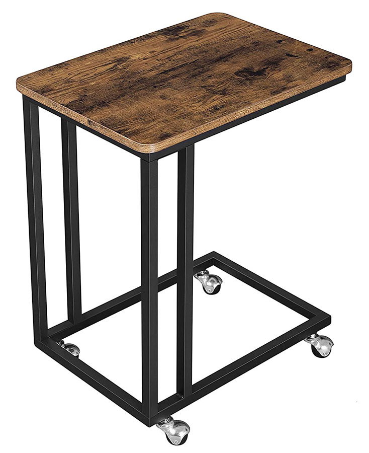 Industrialny mobilny stolik pomocniczy, biurko na kółkach - Aser