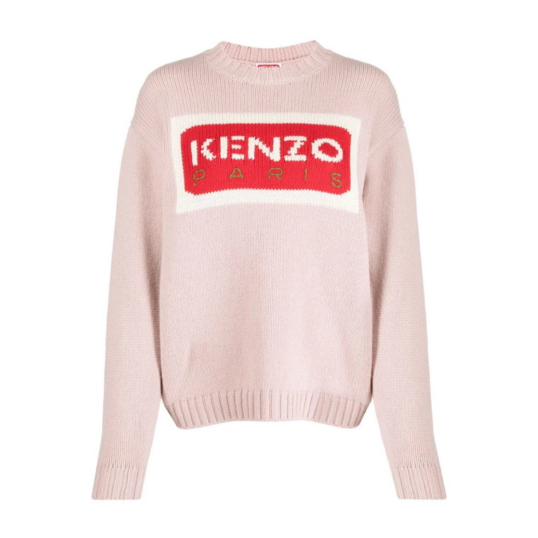 Sweter z logo Paris Kenzo