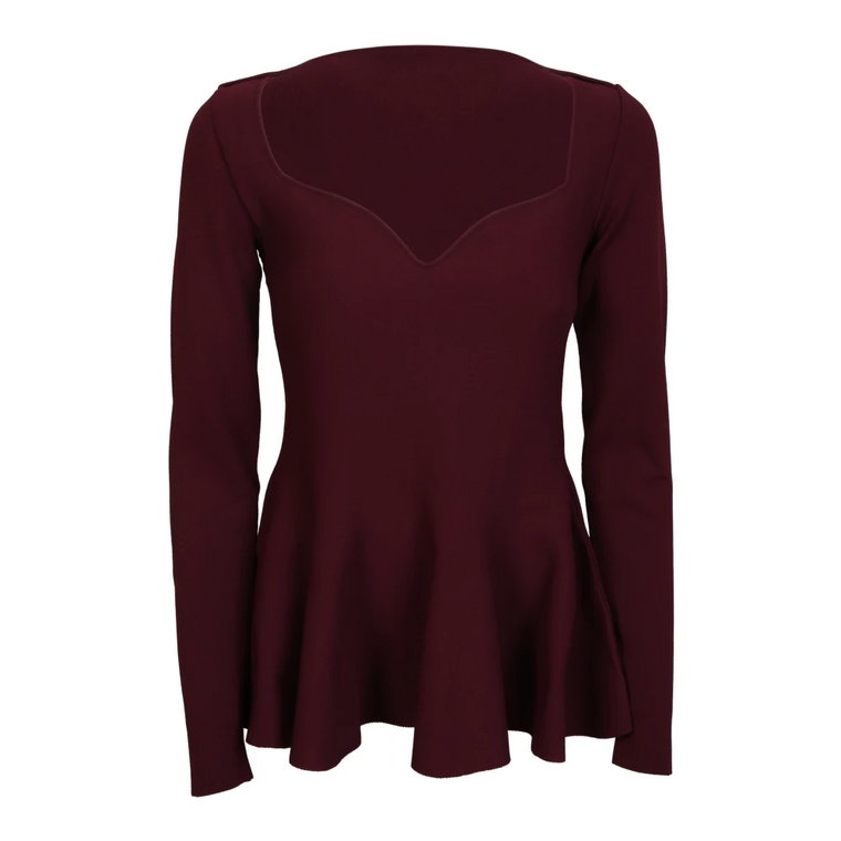 Bordeaux Sweetheart Sweater - Aw22 Stella McCartney