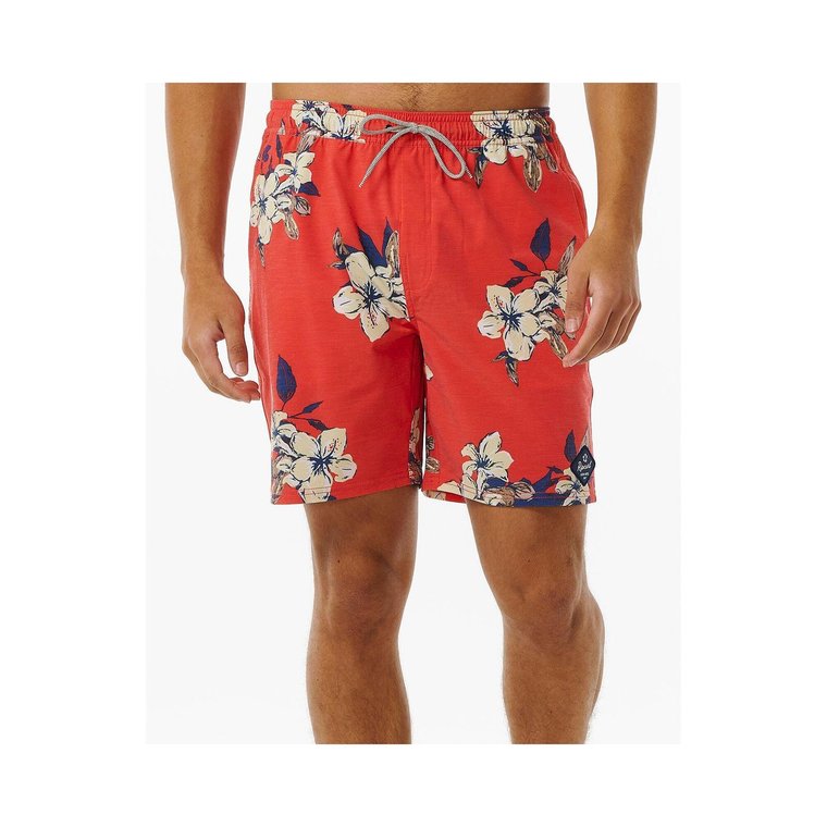 Boardshorty RIP CURL Aloha Hotel Volley czerwony