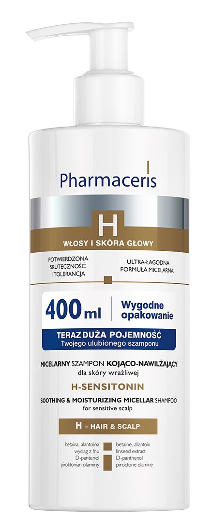 Pharmaceris H H-Sensitonin Micelarny Szampon kojąco-nawilżający 400 ml