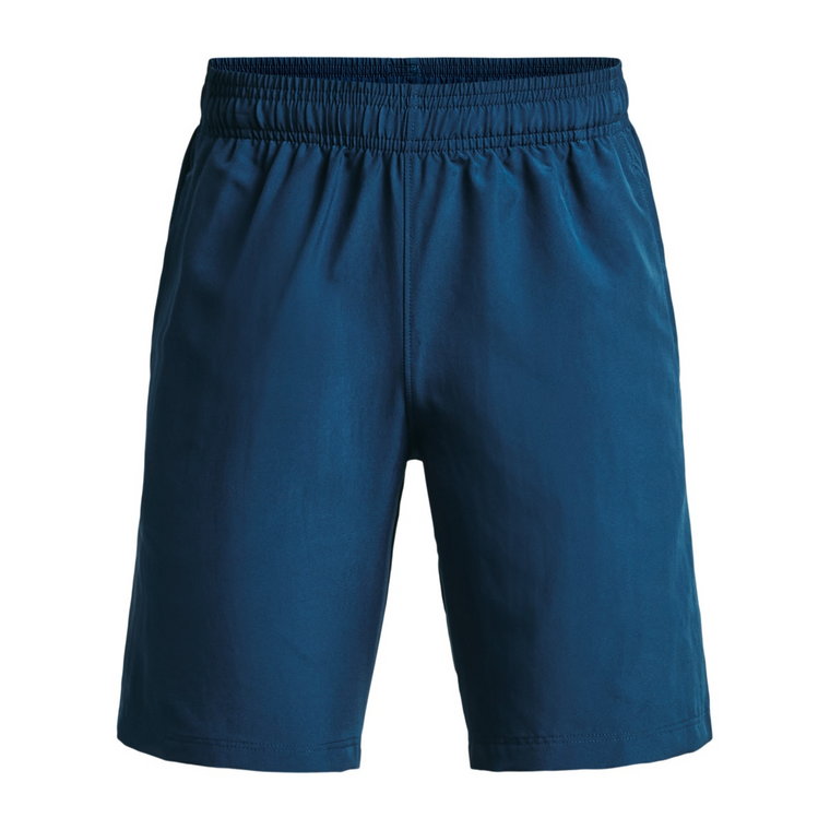 Chłopięce spodenki treningowe UNDER ARMOUR UA Woven Graphic Shorts - niebieskie