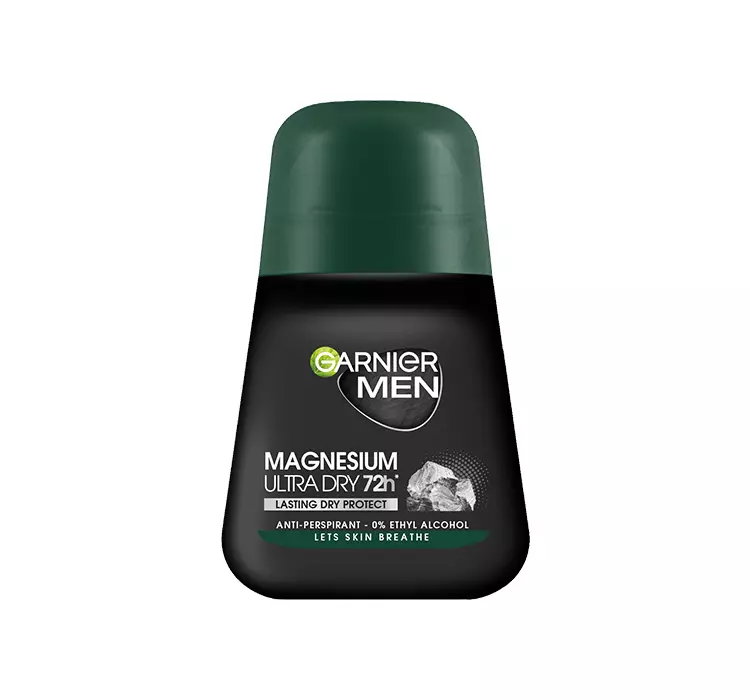 GARNIER MEN MAGNESIUM ULTRA DRY 72H ANTYPERSPIRANT ROLL ON DLA MĘŻCZYZN 50ML