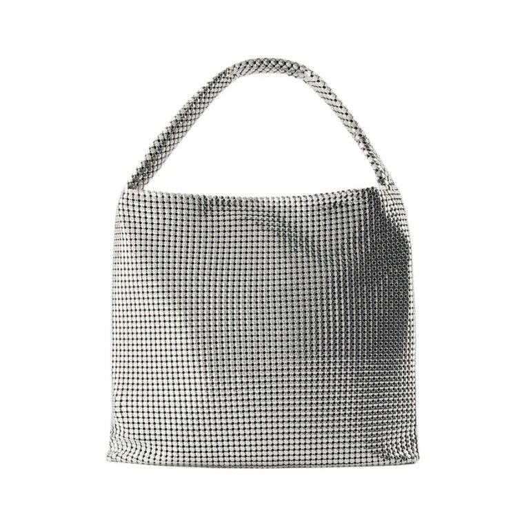 Pixel Tote Bag - Aluminium - Srebrny Paco Rabanne