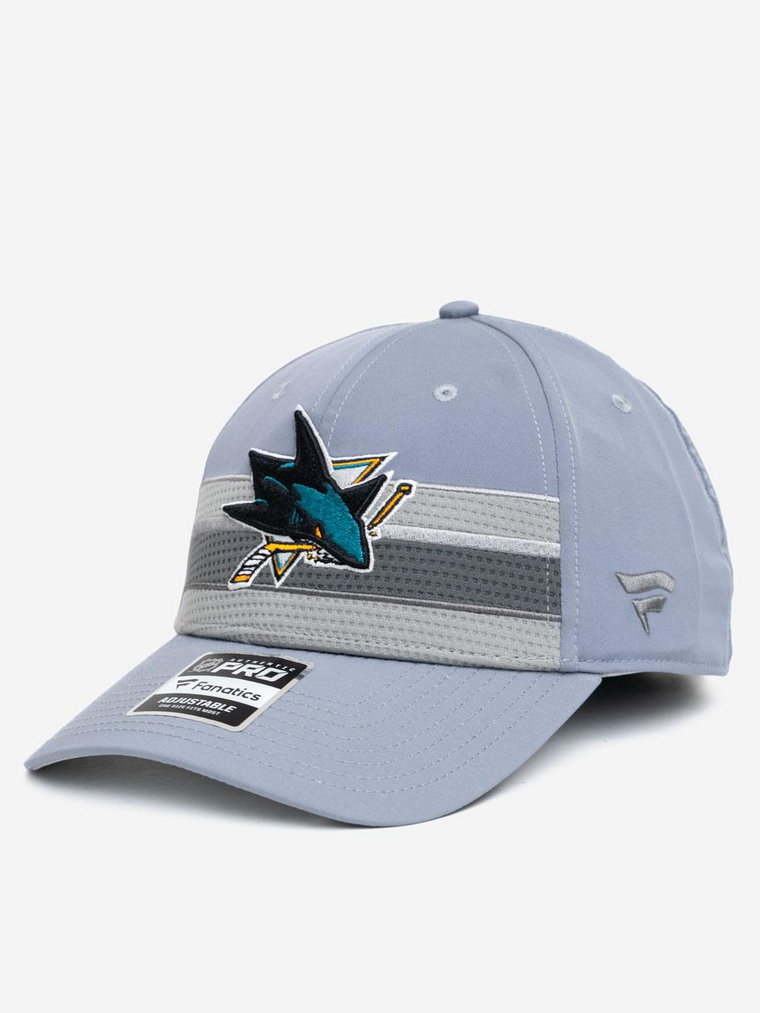 Czapka Z Daszkiem Baseball Szara My Stars San Jose Sharks Heo