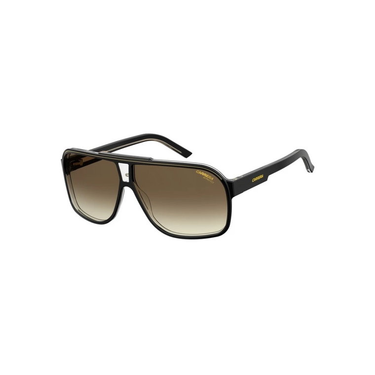 Czarne okulary przeciwsłoneczne dla stylowego wyglądu Carrera