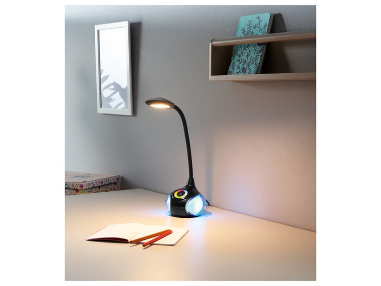 LIVARNO home Lampa stołowa LED, 3 poziomy jasności