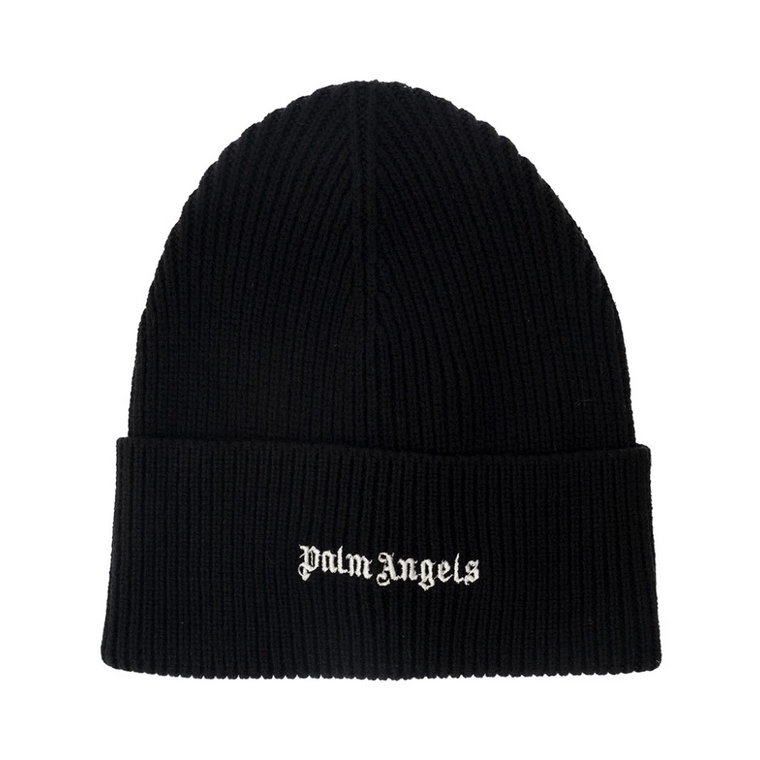 Czarna Logo Piccolo Beanie Palm Angels