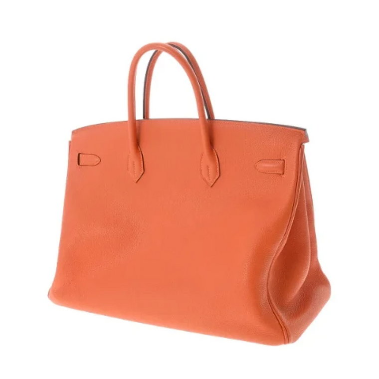 Pre-owned Leather handbags Hermès Vintage