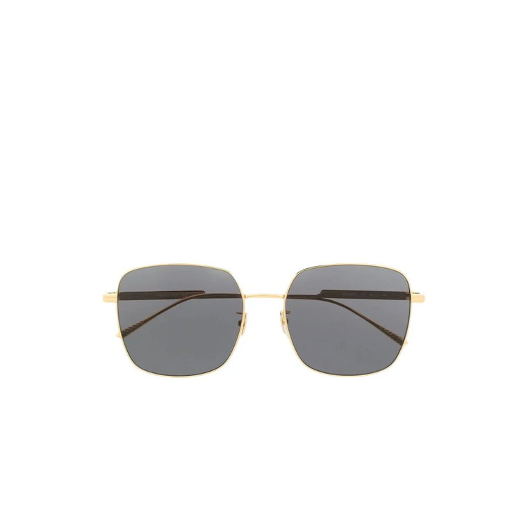 Kwadratowe okulary przeciwsłoneczne Bottega Veneta