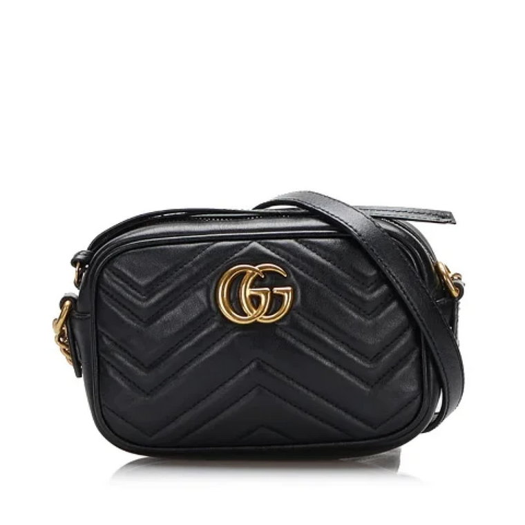 Pre-owned Leather crossbody-bags Gucci Vintage