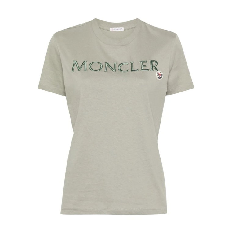 Zielone T-shirty i Pola Moncler