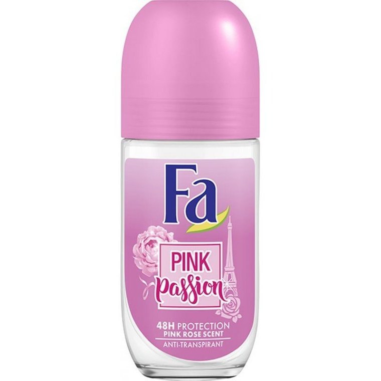 fa antyperspirant w kulce roll on pink passion