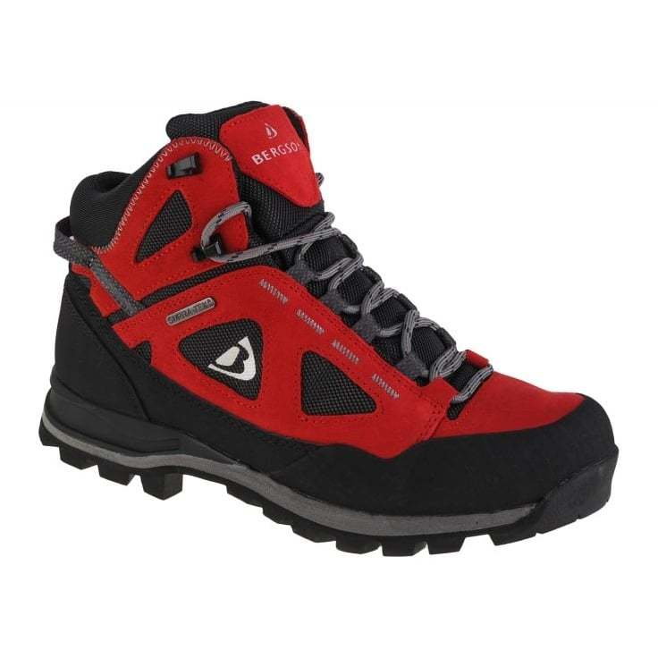 Buty Bergson W Kakka Mid Stx W BRG00025-RD czerwone