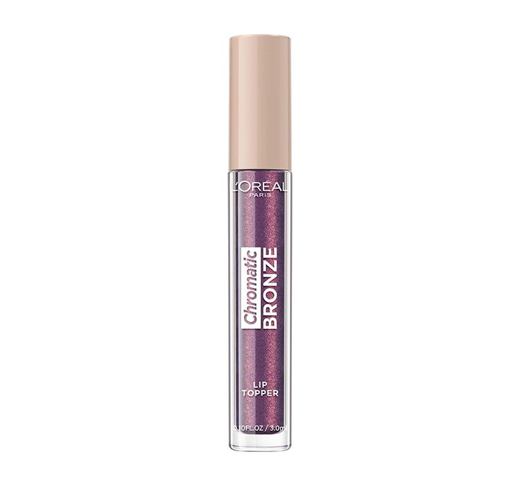 LOREAL CHROMATIC BRONZE LIP TOPPER BŁYSZCZYK DO UST 03 PURPLE FIZZ 3ML