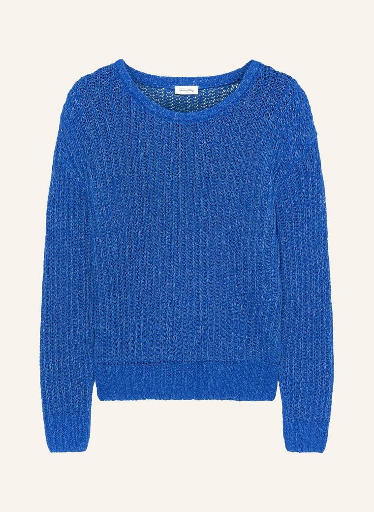 American Vintage Sweter Yam blau
