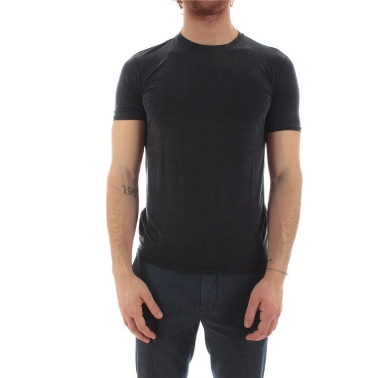 Elastyczna czarna koszulka Cupro RRD