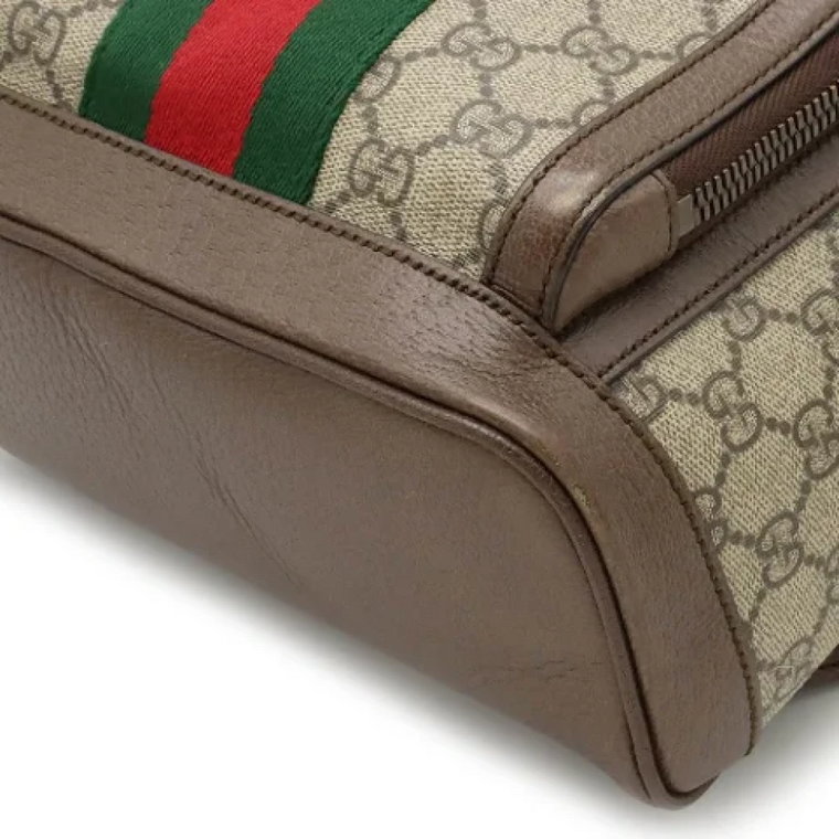 Pre-owned Fabric backpacks Gucci Vintage