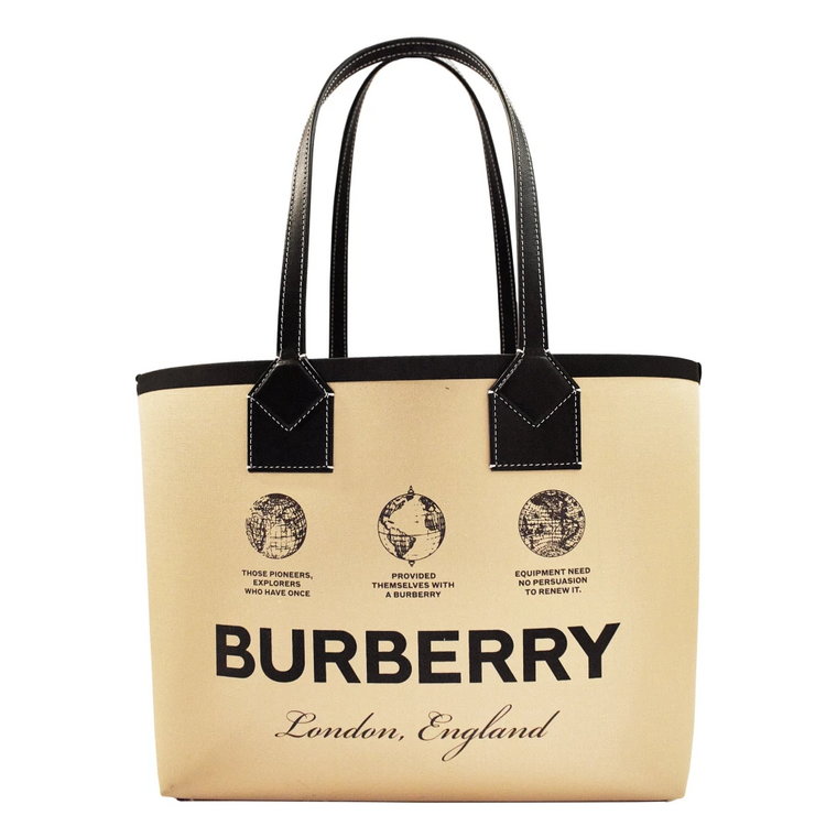 Beżowa torba z uchwytem Burberry