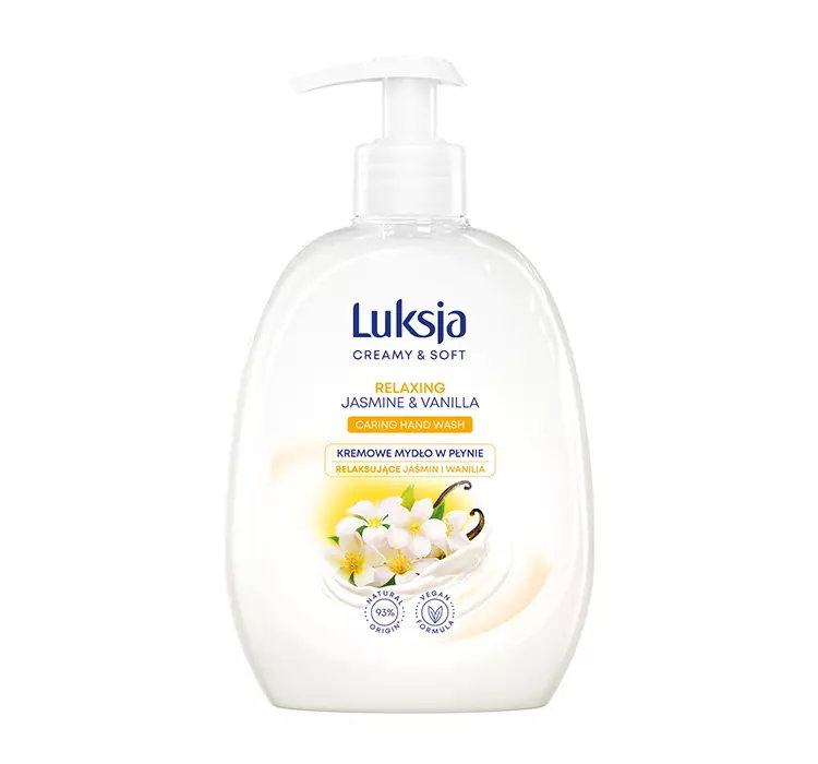 LUKSJA CREAMY & SOFT MYDŁO W PŁYNIE JAŚMIN I WANILIA 500ML