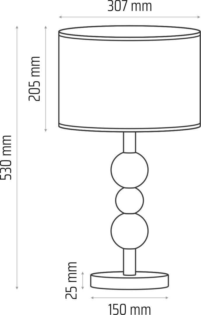 Lampa Stołowa Bolla Butelkowa Zieleń