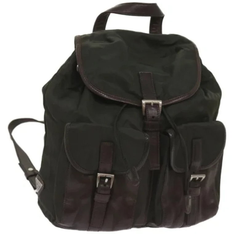 Pre-owned Nylon backpacks Prada Vintage