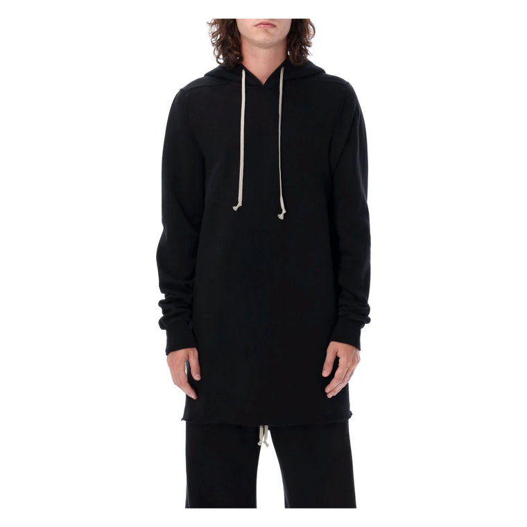 Capesleeve Pullover Hoodie Czarny Aw23 Rick Owens