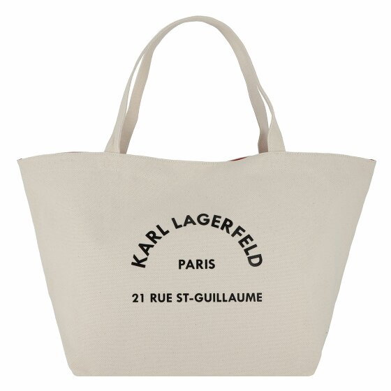 Karl Lagerfeld 21 Rue St. Guillaume Shopper Bag 35.5 cm natural