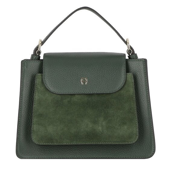 AIGNER Delia Torba Skórzany 23 cm hunter green