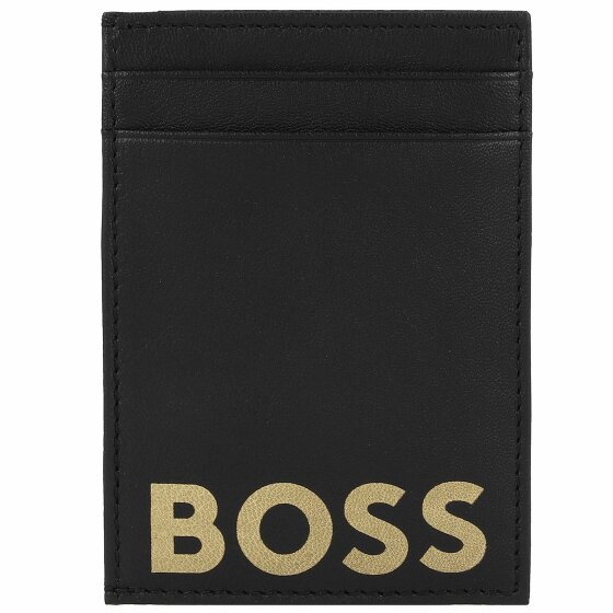 Boss Duże etui na karty kredytowe RFID Leather 7,5 cm black