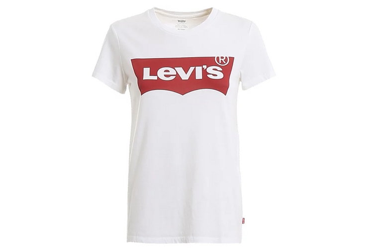 Levi's The Perfect Tee 173690053, Damskie, Białe, t-shirty, bawełna, rozmiar: S