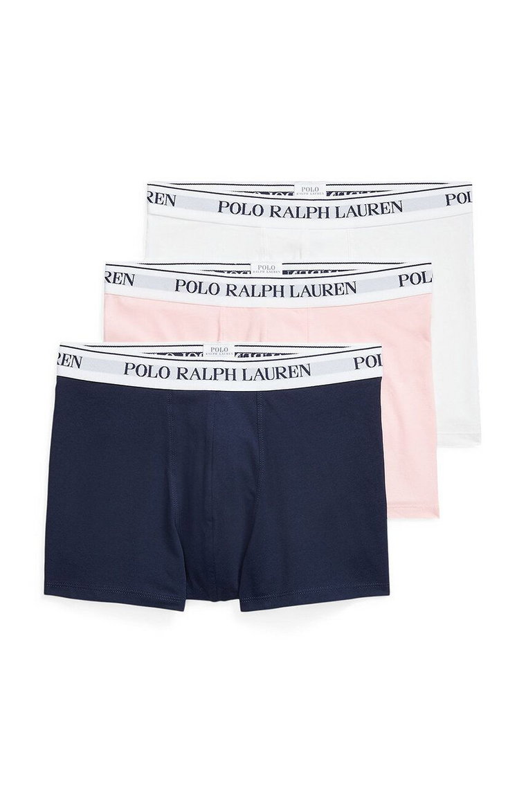 Polo Ralph Lauren bokserki 3-pack męskie kolor różowy 714830299