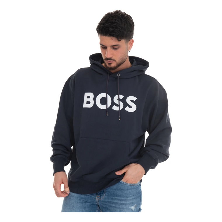 Sullivan08 Oversize Bluza z Kapturem Boss