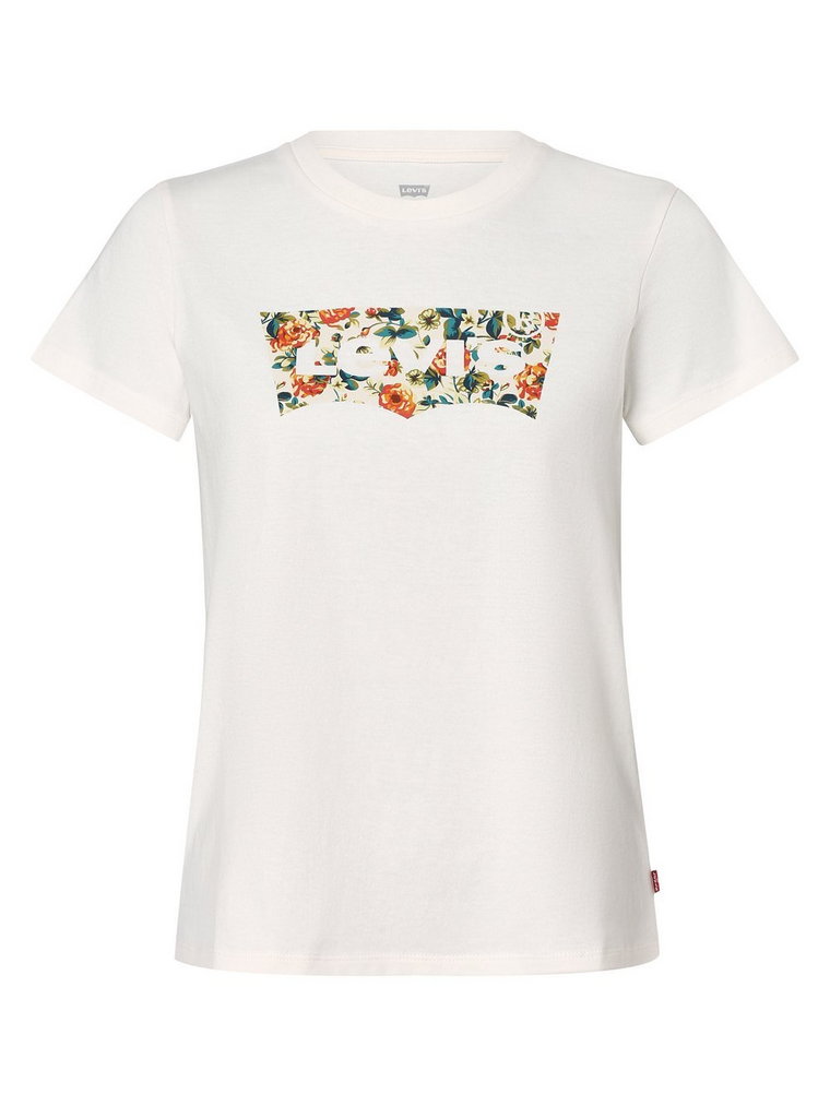 Levi's - T-shirt damski, biały